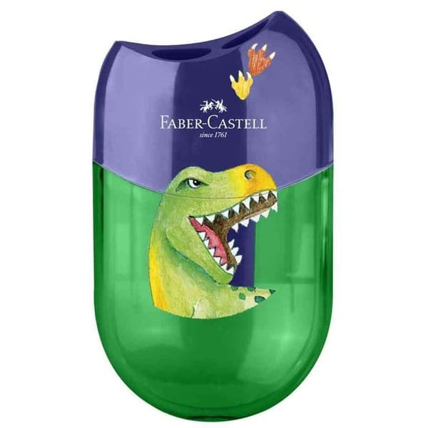 Pennvässare 2 hål "Dino", grön/blå