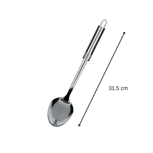 Serveringssked i rostfritt stål Fackelmann Oval ref. 40469
