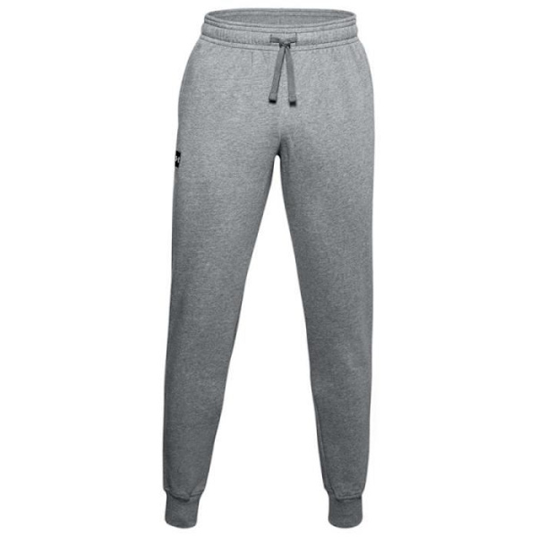 Träningsbyxor - Under Armour - RIVAL FLEECE - Grå - Bekväm - Säkra fickor Grå XXL