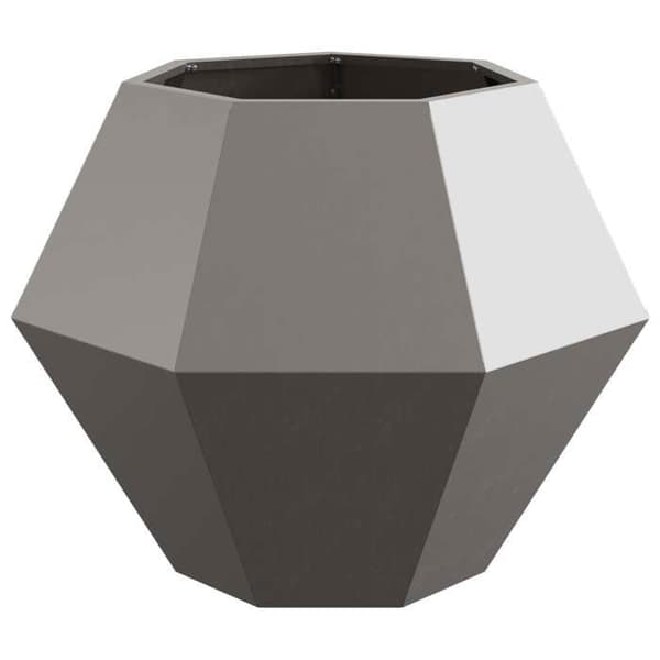 vidaXL Blomlåda 2 st Rostig 75 x 75 x 60 cm 884051