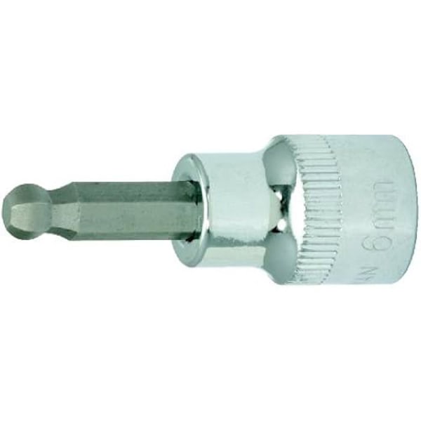 Sexkantshylsa - KS TOOLS - 918.2413 - Sfärisk topp - 5,5 mm - 3/8"
