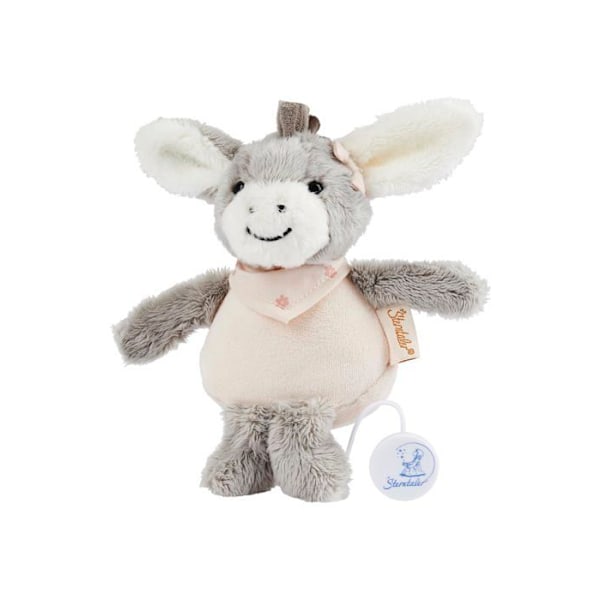 Doudou Sterntaler - 6002318 - Liten musikkboks i form av eselet Emmi Girl flora rosa