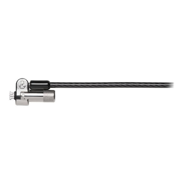 Keyed Laptop Lock - Kensington - NanoSaver - Ultra-Slim - Säkerhetskabel - Svart