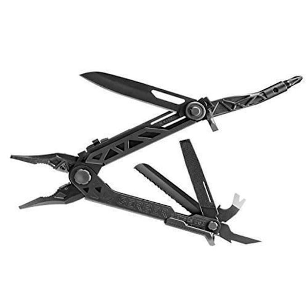 Multifunktool - Gerber - CenterDrive - Svart - Coyotefodral - Kompatibel med MOLLE Svart