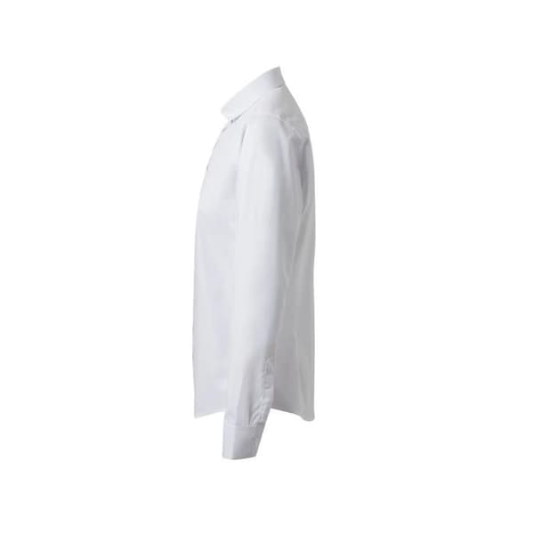 Polyester-bomullskjorta för kvinnor Velilla vit XXL