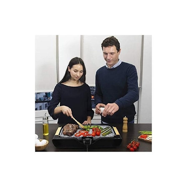 Cecotec Rock and Water 3000 Twin Reversible Electric Plancha. Vändbara två ytor (grill/plancha), non-stick beläggning, Co