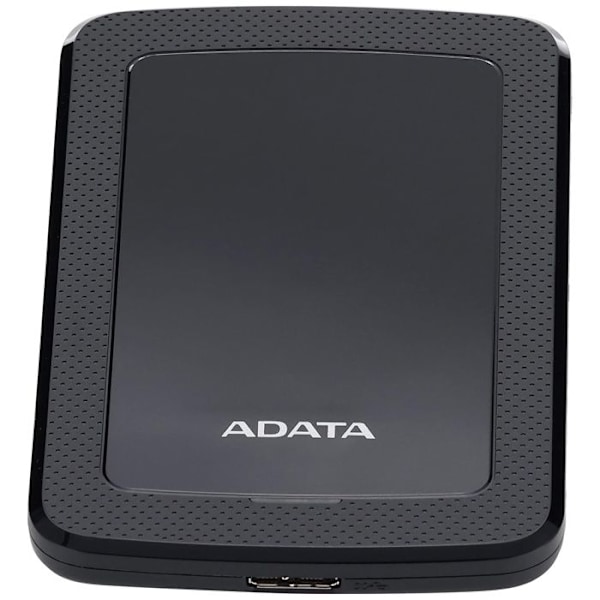 ADATA HV300 bärbar extern hårddisk - 2 TB - USB 3.1 - AES 256 bitar - svart