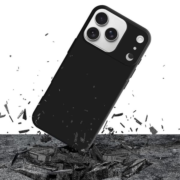 Coque 3mk Matt Case Pro för iPhone 17 Pro Max - Svart Svart