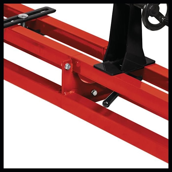 Einhell Bänkfräs TC-WW 1000/1 (400 W, maximal snuddiameter 280 mm, justerbart verktygsstöd) Röd