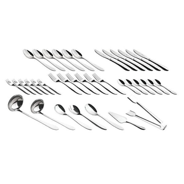 Bestickset - BLAUMANN - BL-3207 - 38 delar - Rostfritt stål - Blank finish