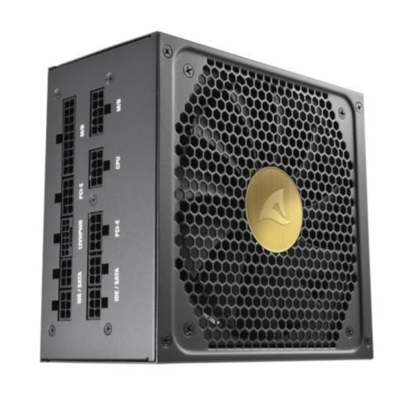 SHARKOON REBEL P30 Gold 850W ATX3.0 PC strömförsörjning - Kabelhantering - 80 PLUS guld