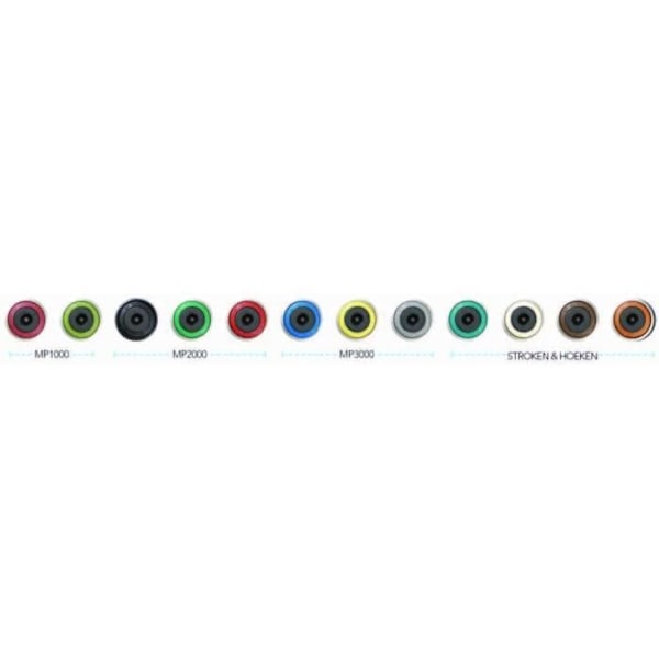 Hunter Rotator MP2000 360 - Pack av 5 stycken - Röd