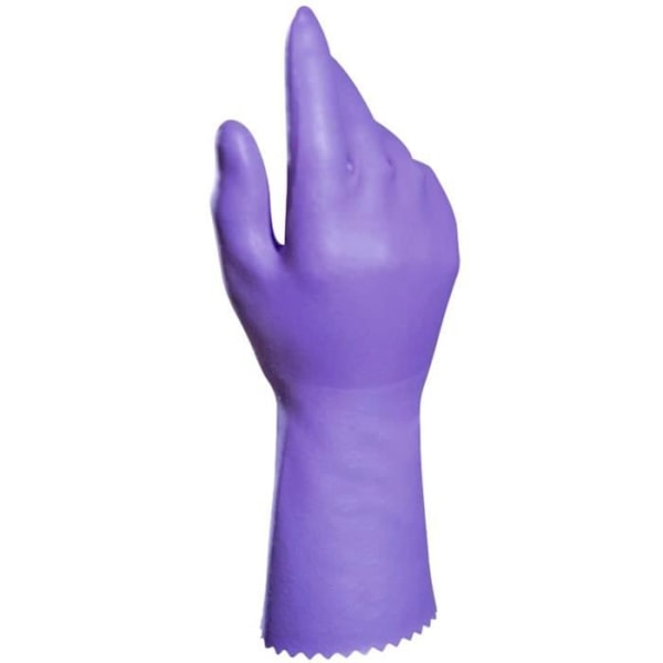 Handskar i latex Extra Comfort, storlek: M, lila