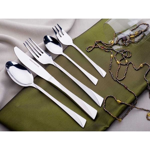 Bestickeset - Kinghoff - KH-3590-65 - 30 delar - Rostfritt stål - Satinfinish