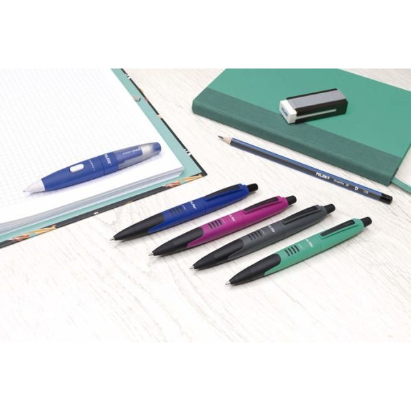 Penna - pennsats - Milan refill - 17656890420 - Visning av 20 kompakta gröna pennor