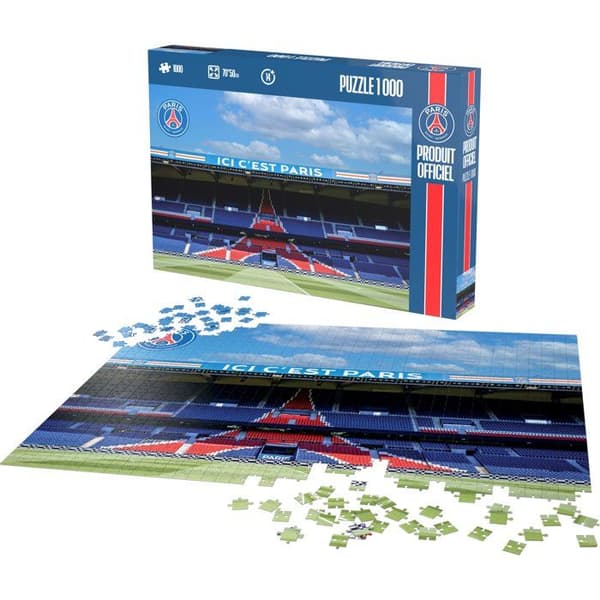 Pussel 2D - MEGABLEU - Paris Saint Germain - 1000 bitar - Från 14 år