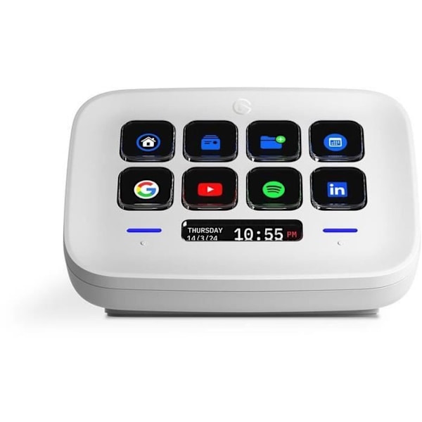 Kontroller - Elgato - Stream Deck Neo - 8 knappar - USB 2.0 Typ C - Miljöansvarig