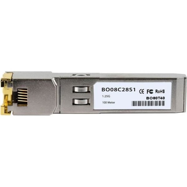 Transceiver SFP - BlueOptics - BTI-MGBIC-M-T-TX - RJ-45 - 1000BASE-T - 100M - Vit