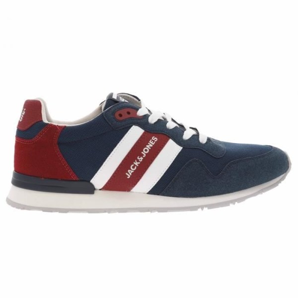 Sneakers för män - JACK & JONES - Majolica Blue - Syntet - Snören - Platta Blå 40