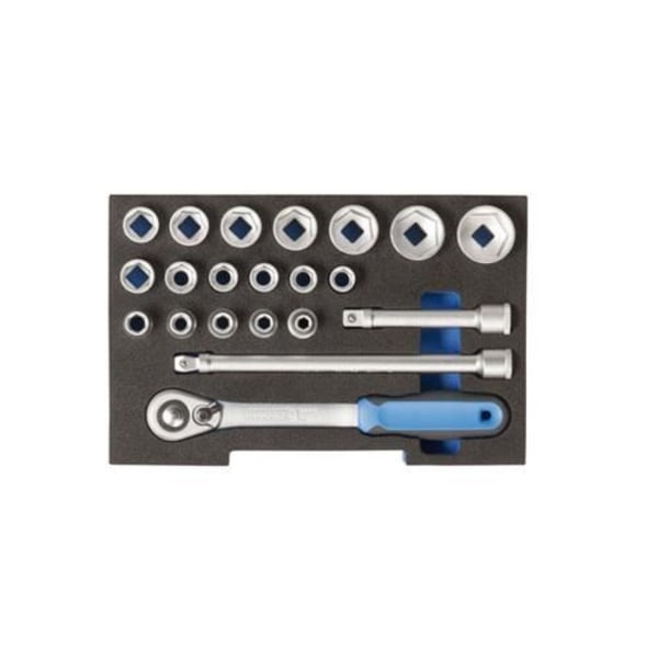 Gedore Socket set 1-2", i modul 1-2 L-BOXX 136 artikelnummer 2836009