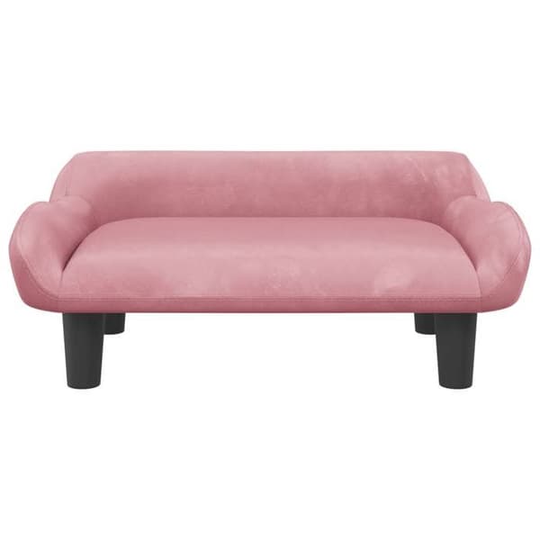 vidaXL Barnsoffa rosa 70x40x24 cm sammet, mini soffa, mini soffa-stol, mini soffa för barn, soffa av 3196352
