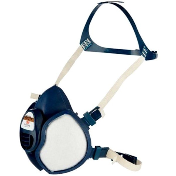 Halvmask 4251 integrerade filter FFA1P2R 3M - K4251 + Blå
