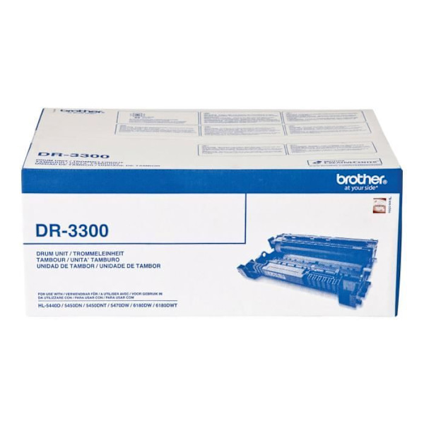 Brother DR3300 OPC-trumenhet för Brother DCP-8110, 8150, 8155, 8250, HL-5440, 5450, 5470, 6180, MFC-8510, 8520, 8710,...