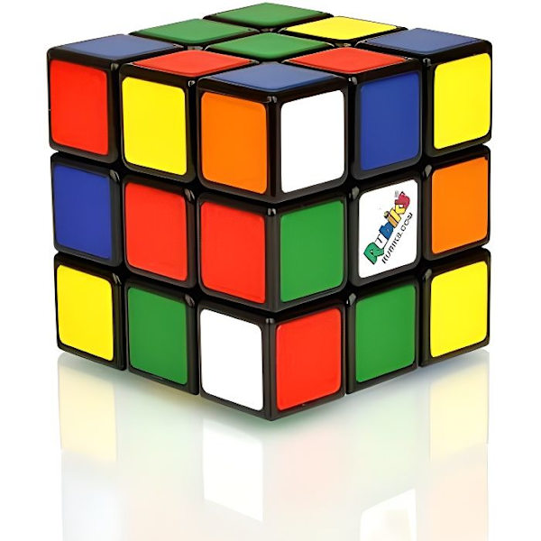 Rubik's Cube 3x3 pusselspel - RUBIK'S - Flerfärgad - från 8 år och uppåt Flerfärgad