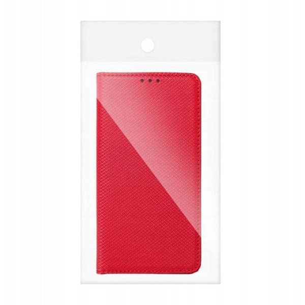 Oem Ättui plånbok SMART CASE för Xiaomi Redmi Note 14 PRO 5G / 14 PRO PLUS 5G röd