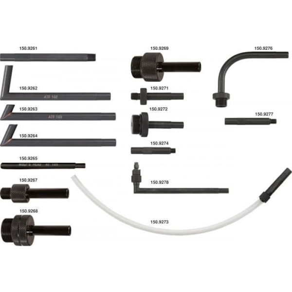 KS TOOLS 150.9265 Adapterrör rakt, VAG AT 105