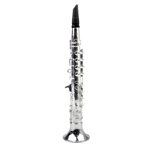 REIG Clarinet - 8 anteckningar Silvergrå och svart