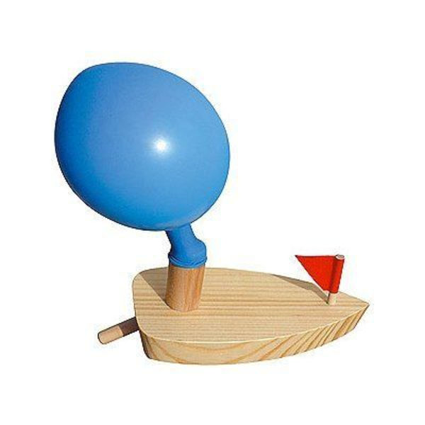 Ballongbåt - VILAC - Blå - 14x6x6cm - Från 4 år - Barn - Flerfärgad - Blandat Flerfärgad
