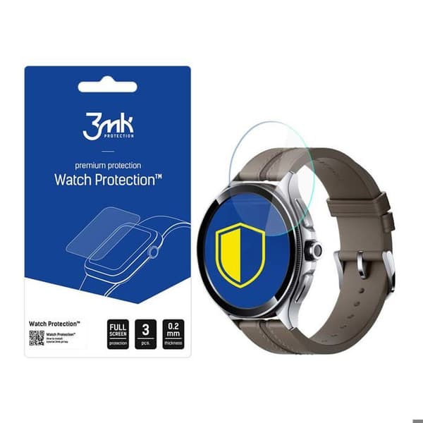 Xiaomi Watch 2 Pro - 3MK skydd för klocka i flexibelt glas