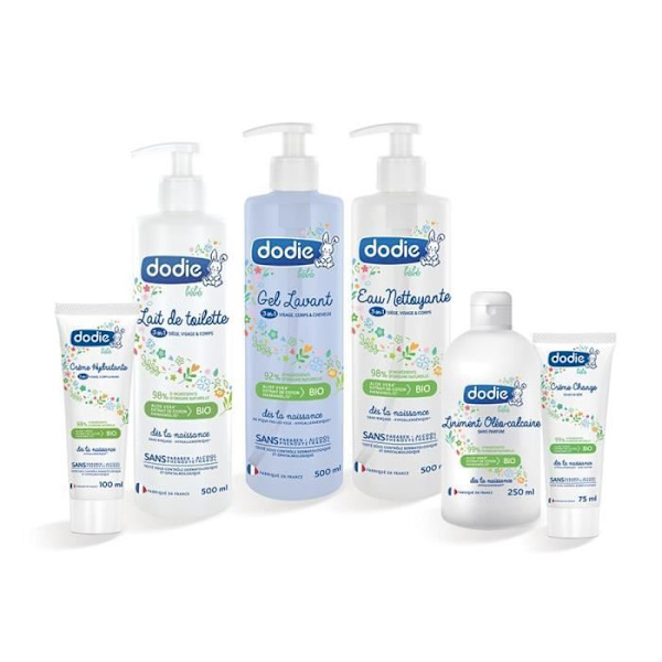 Dodie Hygiene & Care Changing Cream 75ml Blöjkräm utan parfymtub + fodral 75