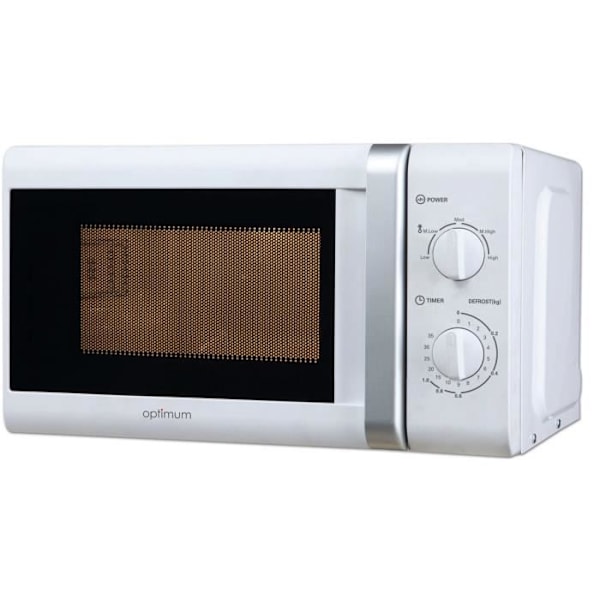 fyra mikrovågsugnar Optimum MMW C20L Vit 700W