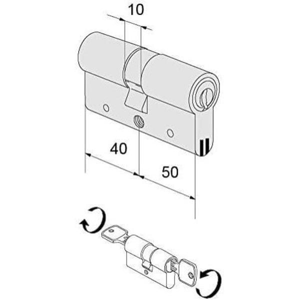 Cylindert Cisa 1.0L3S1.21.0.12Cl.C5