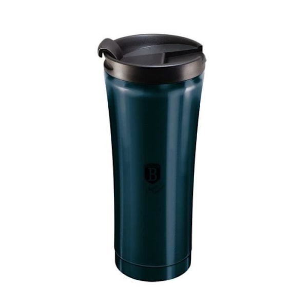 Termosmugg - BERLINGER HAUS - BH-6411 - 500 ml - Rostfritt stål - Aquamarine Akvamarin, Vinröd