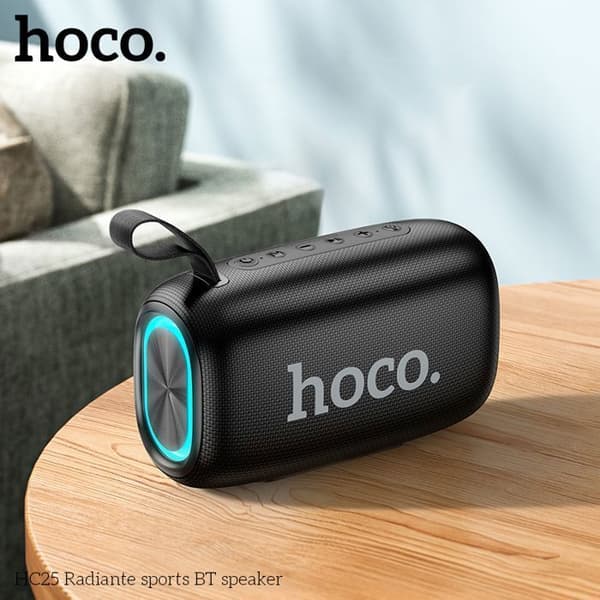 Högtalare - HOCO - HC25 - 20W - Bluetooth 5.2 - Batteri 4000mAh SVART