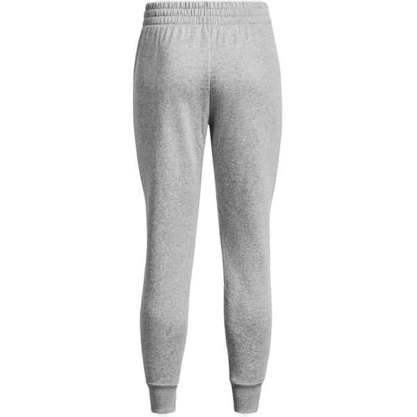 Joggingbyxor - UNDER ARMOUR - Rival Fleece 1379438-012 - Grå melerad - Elastisk midja - Borstad fleecefoder Grå XS