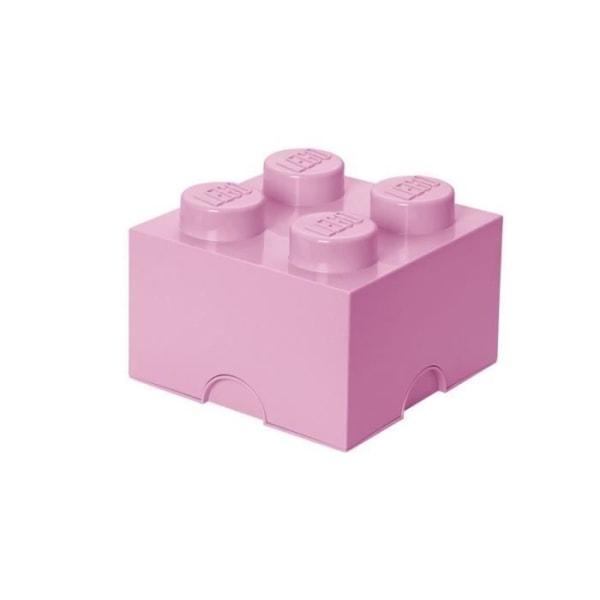 LEGO Förvaringskloss - 40031738 - Stapelbar - Ljusrosa 222