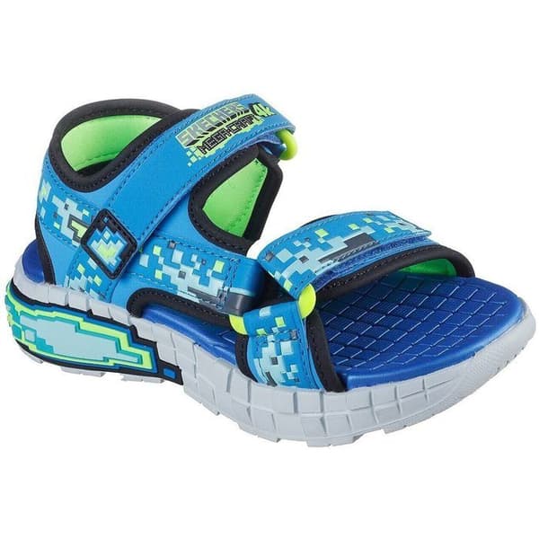 Sandaler Skechers Mega-splash 4k, Blå, Flicka Blå 29
