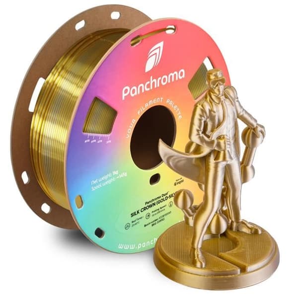 Polymaker PolyTerra PLA [Krona Guld-Silver]