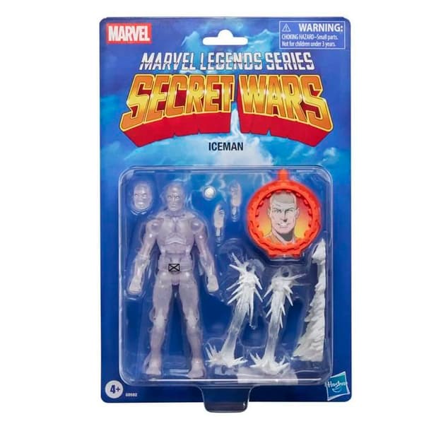 Figur Hasbro Marvel Legends Series Secret Wars Iceman Vit