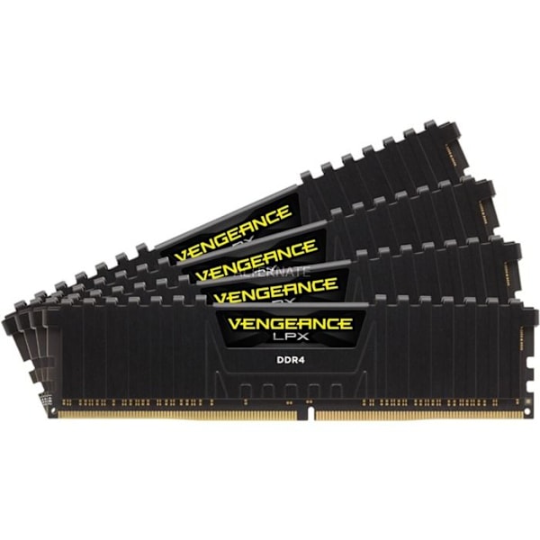 Corsair Vengeance LPX Series Low Profile 128GB (4 x 32GB) DDR4 2666MHz CL16 - Dual Channel Kit 4 DDR4 RAM PC4-21300