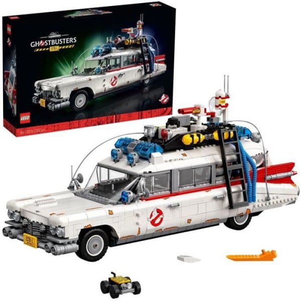 LEGO® Icons 10274 ECTO-1 Ghostbusters, konstruktion, LEGO Cadillac, Ghostbusters Afterlife Car, Legacy Movie, för vuxna