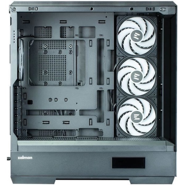 PC-chassi - ZALMAN - P50 DS - Miditorn - ATX - Svart - Härdat glas - USB-C och A-RGB