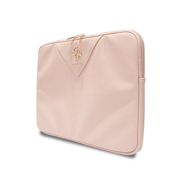 Guess Triangle 4G Sleeve - Fodral för bärbar dator 13" / 14" (rosa)