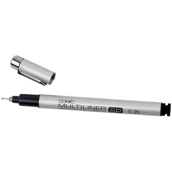 MULTILINER SP 0,2 mm, svart Svart