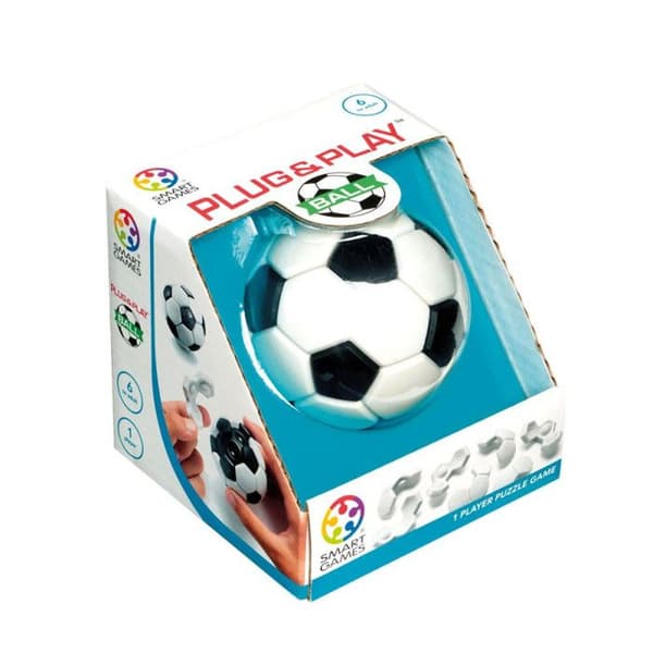 Smartgames Plug and Play Ball Puzzle Svartvitt