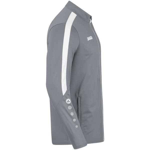 Jako Power polyester träningsjacka - grå Grå XXXL